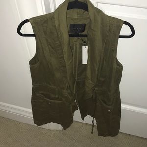 Sanctuary draped vest